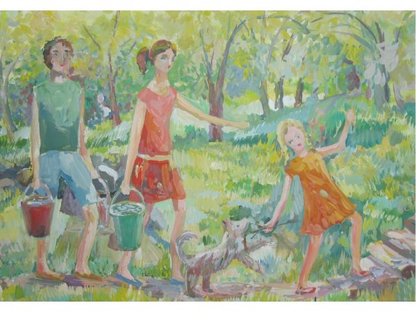 Рисование бытовой Жанр