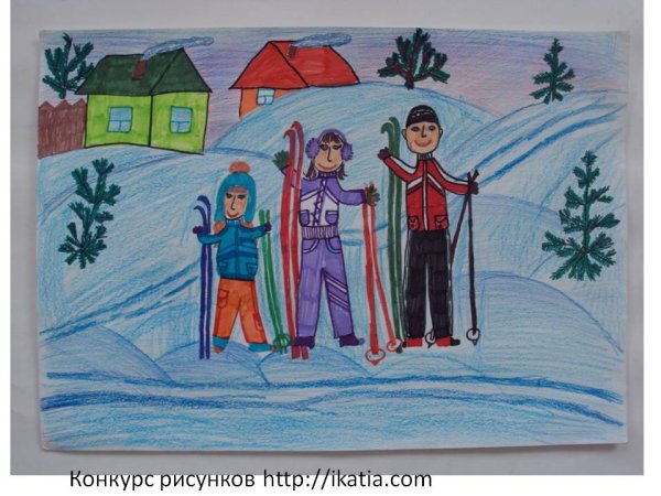 Рисунок на тему бытовой Жанр