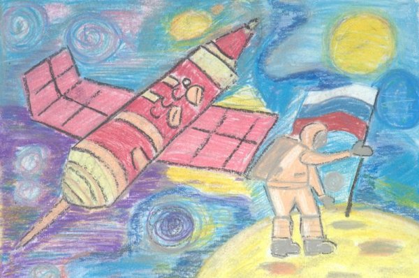 Рисунок на тему наука и техника