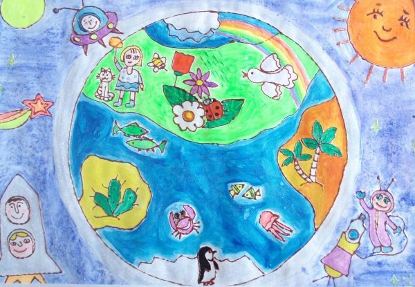 Рисунок на тему Мои права