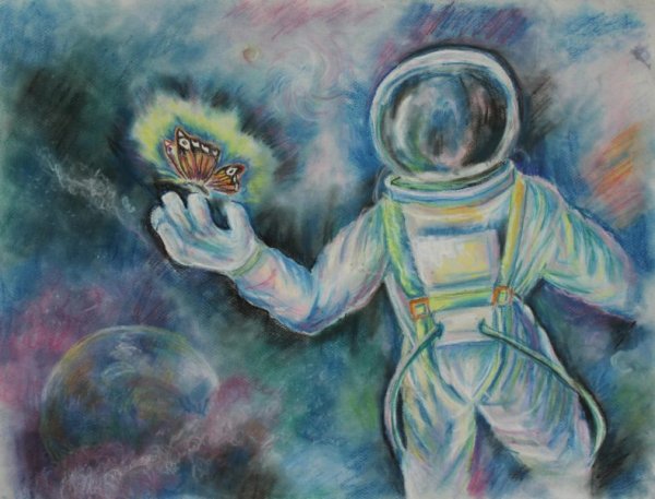 Рисунок на тему детство