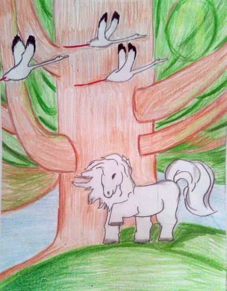 Олонхо рисунки детские