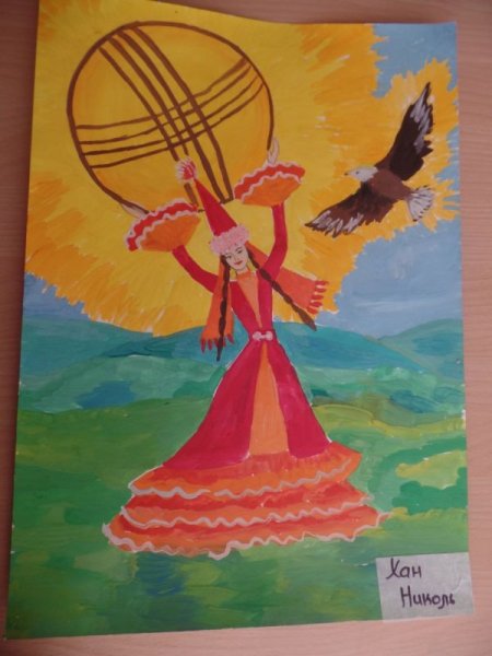 Рисунок на день независимости