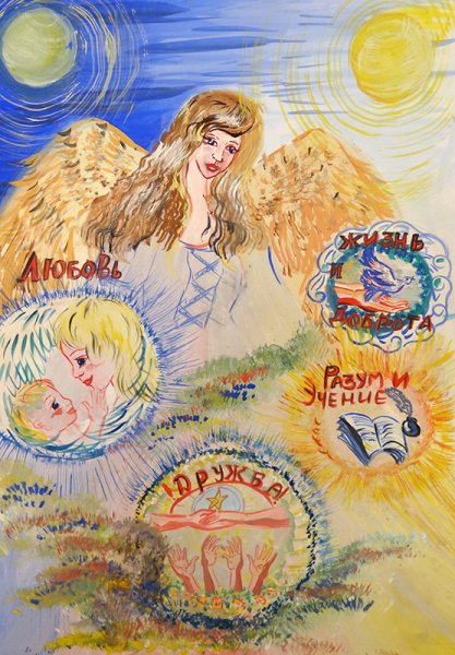 Рисунки о добре для детей