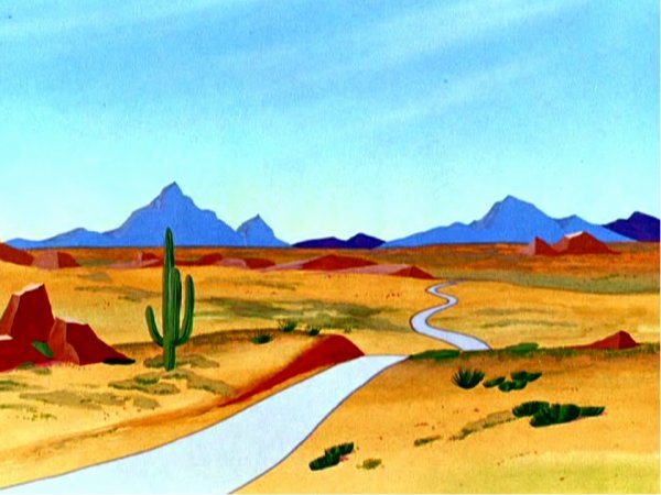 Нарисовать пустыню