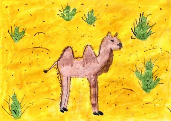 Рисование на тему животные