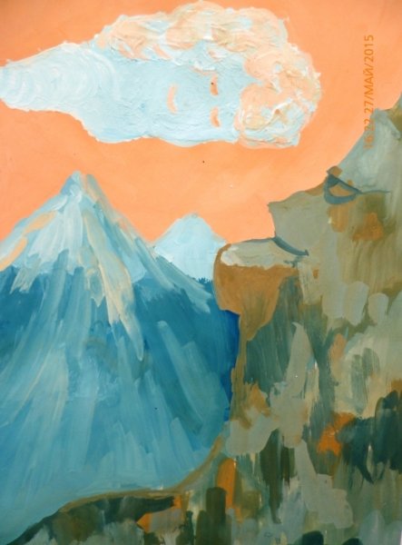 Утёс рисунок