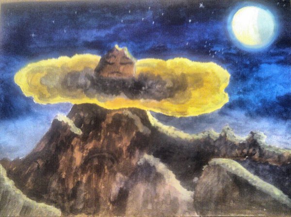 Утёс Лермонтов иллюстрации