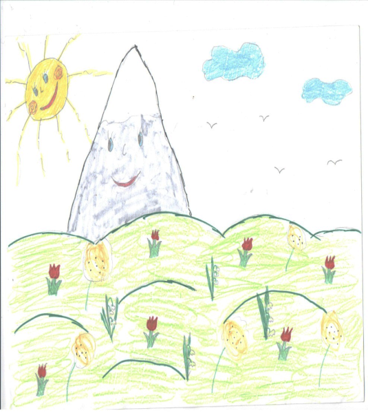 Утес на Волге рисунок