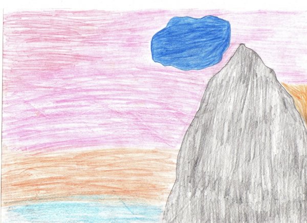 Детские рисунки утёс