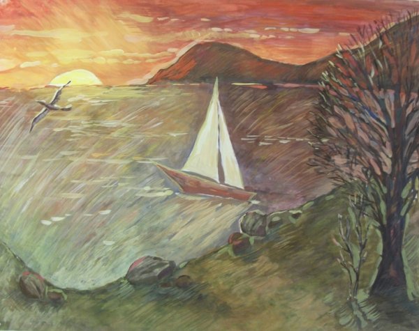 Лермонтов Утес Поленов