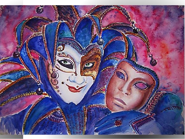 Карнавал рисунок