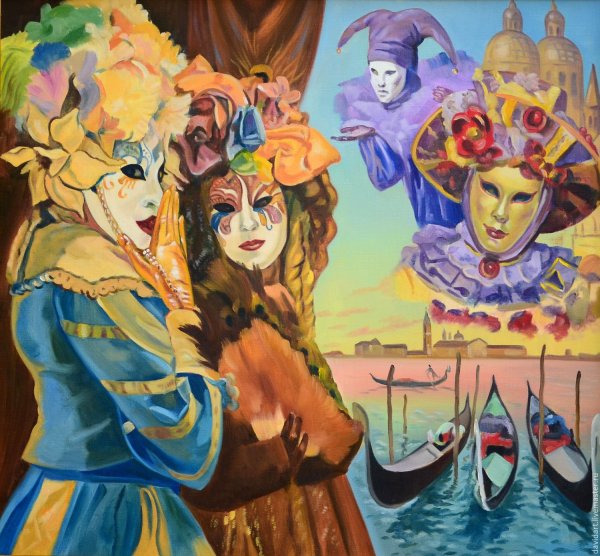 Венецианский карнавал кубизм