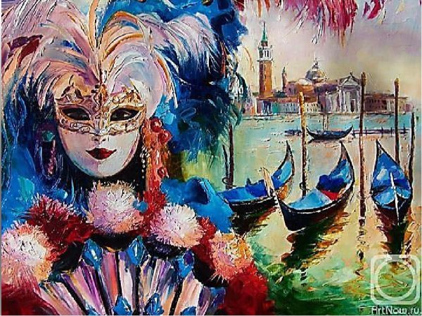Живопись маскарад венецианец