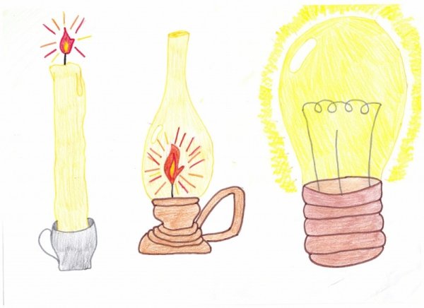 Электричество рисование