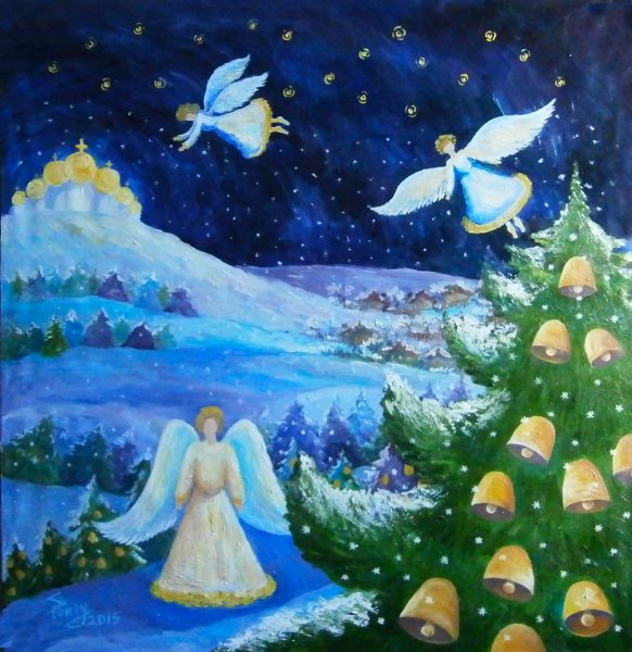 Рождество рисунок