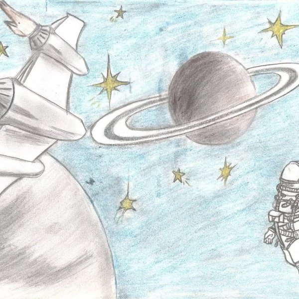 Рисуем космос с детьми