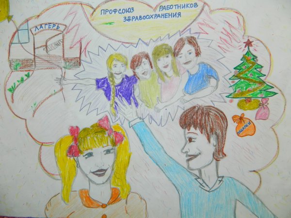 Профсоюз глазами детей конкурс рисунков
