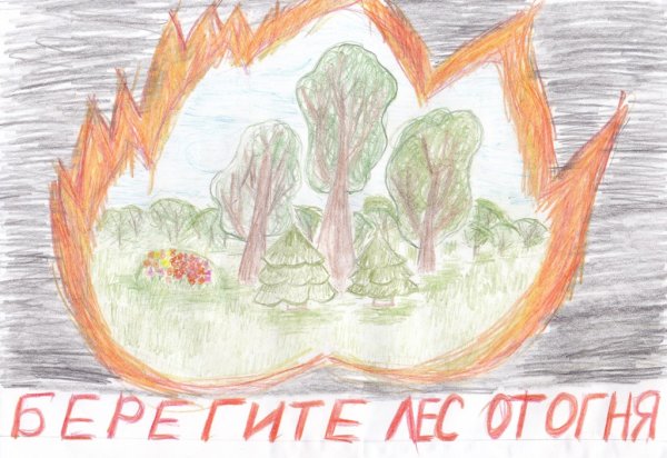 Пожарная безопасность рисунки для детей