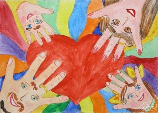 Всероссийский конкурс рисунков семья