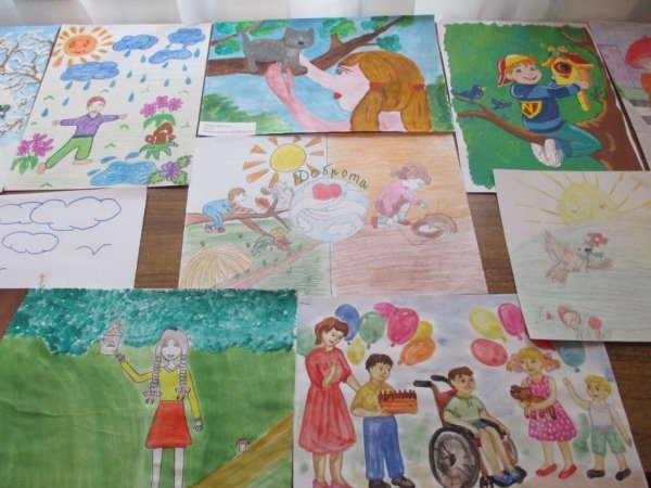 Конкурс рисунков что такое доброта