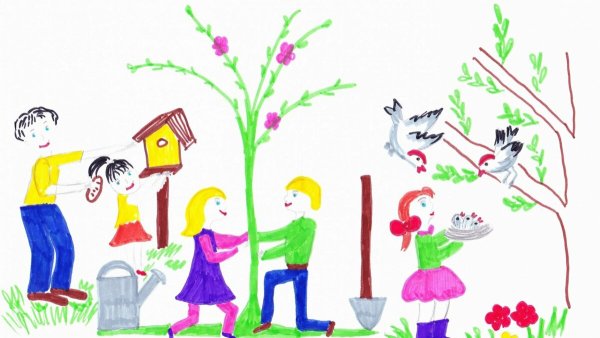 Рисунок на тему доброта спасет мир