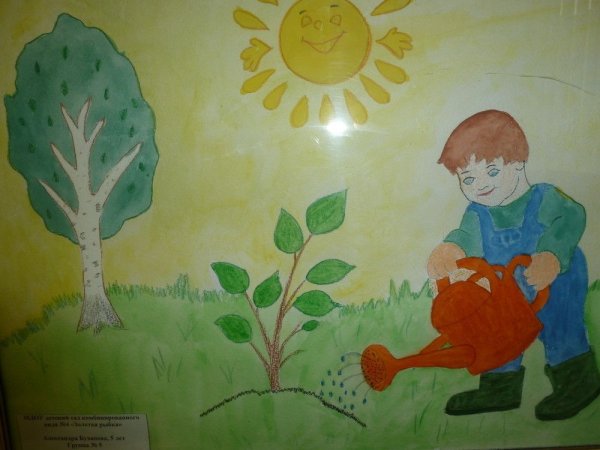 Рисунок на тему добро