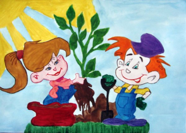 Счастье глазами детей рисунки