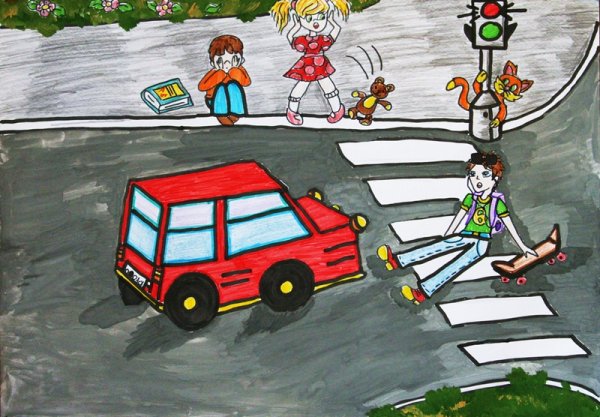 ПДД глазами детей