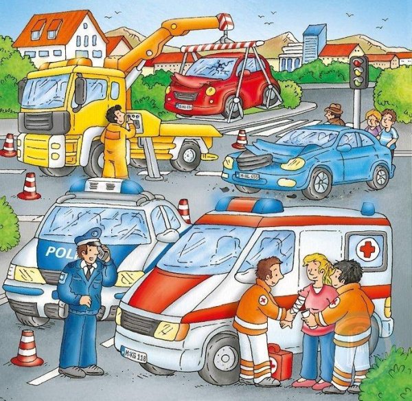 Дорожно транспортные ситуации для дошкольников