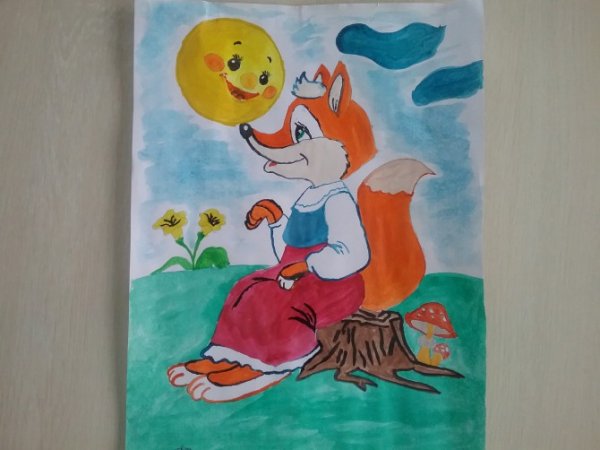 Рисование мой любимый сказочный герой