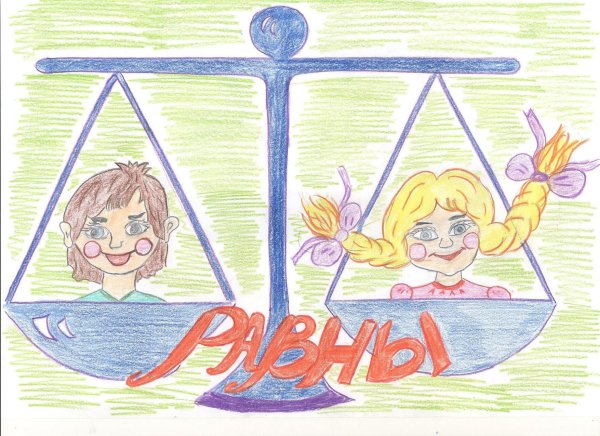 Рисунки на правовую тематику