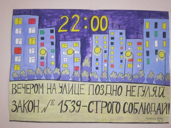 Рисунок на тему я и закон