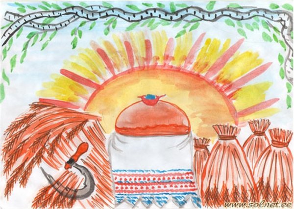 Рисование на тему хлебобулочные изделия