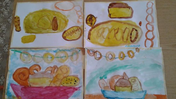 Конкурс рисунков хлеб всему голова