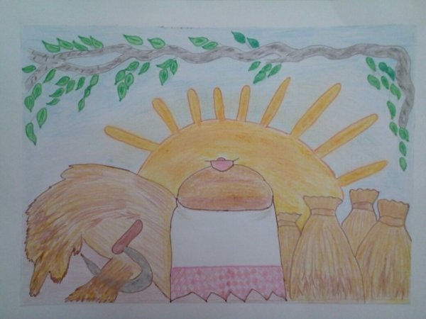 Рисунки на тему хлебобулочные изделия