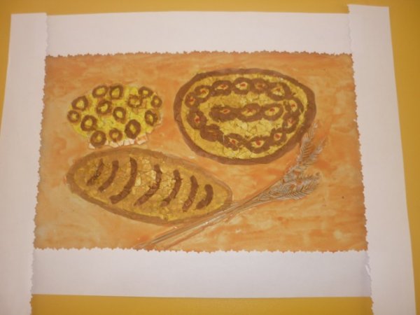Рисование на тему хлеб