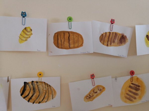 Аппликация на тему хлебобулочные изделия