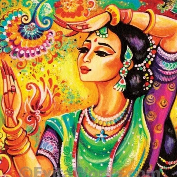 Индийские мотивы в живописи