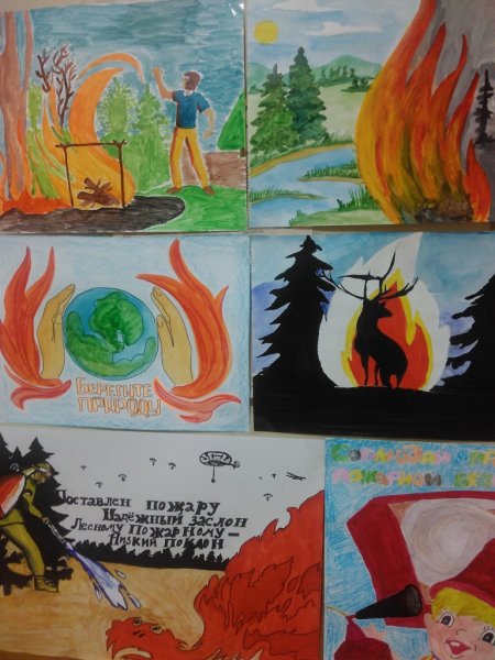 Рисунок пожарная безопасность 1 класс