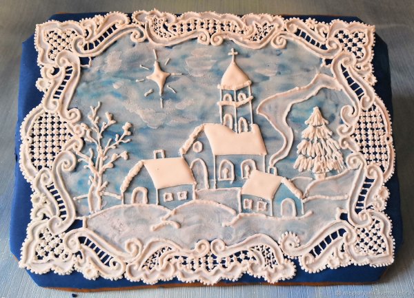 Кружевные пряники