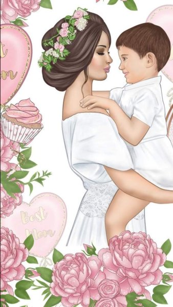 День матери иллюстрации