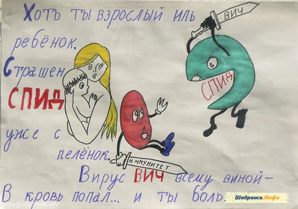 ВИЧ рисунок