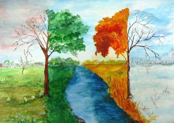 Пейзаж родной земли