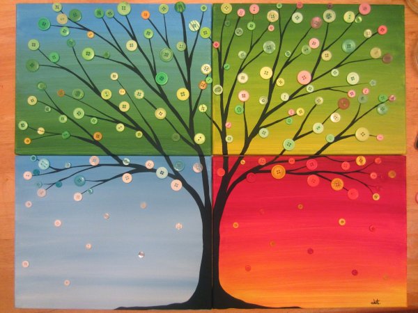 Дерево четыре сезона