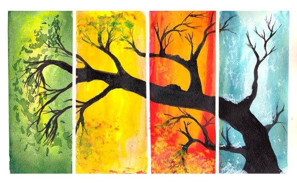 Зарисовка времена года