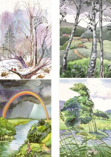 Природа в разных состояниях