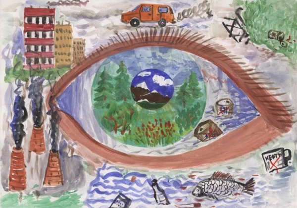 Плакат на экологическую тематику