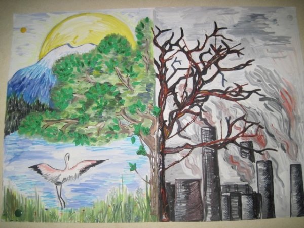 Экологический плакат