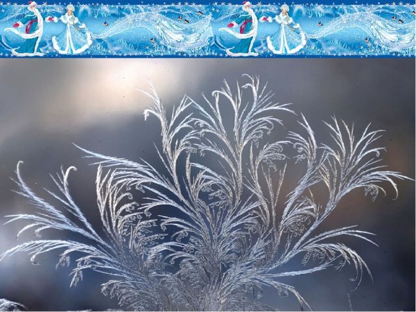 Морозное окно рисование для детей